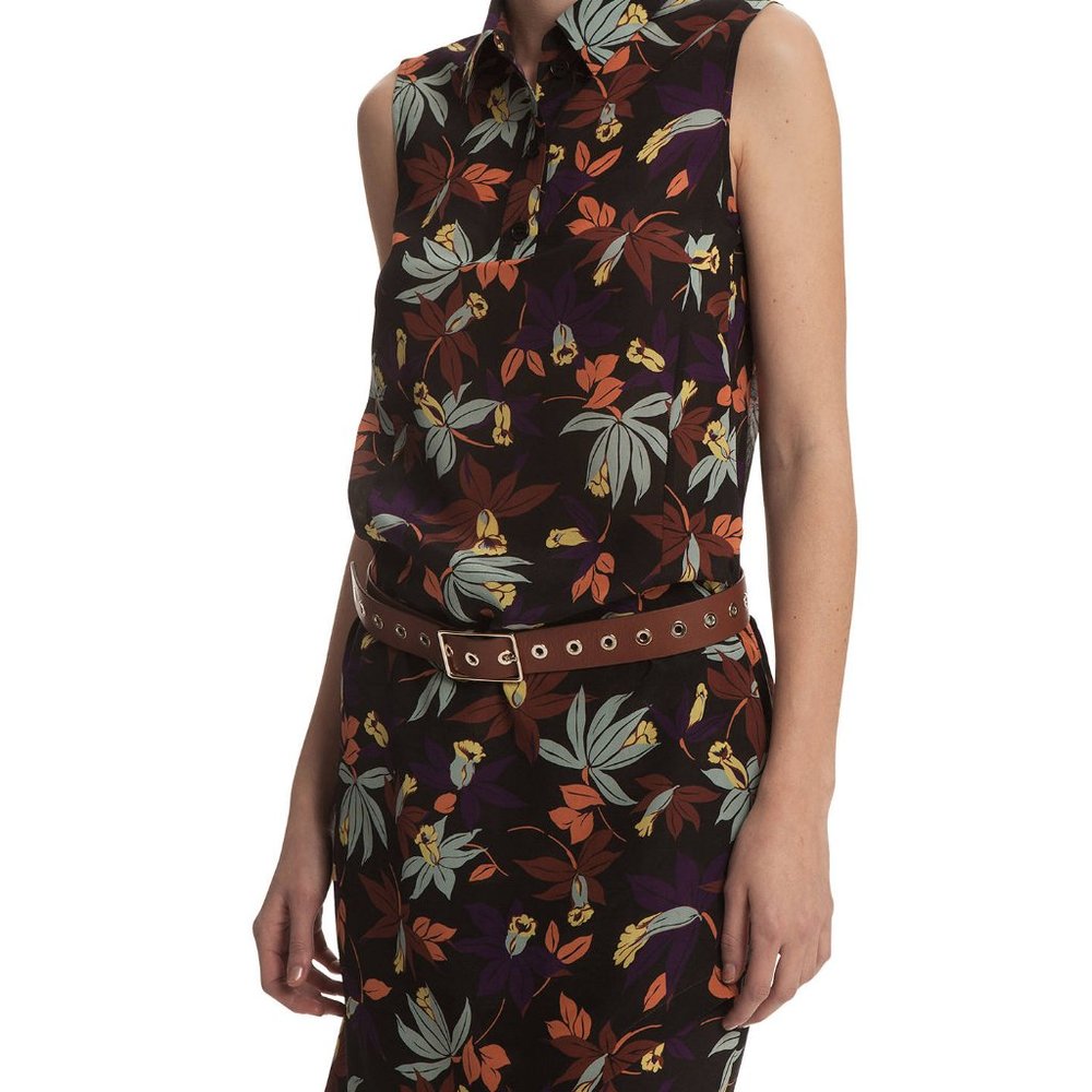 Gérard Darel Flowery Shirt Dress.